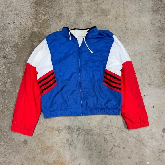 Christian Dior Monsieur Other - Christian Dior Monsieur Colorblock Track Jacket Full Zip‎ Windbreaker Mens L